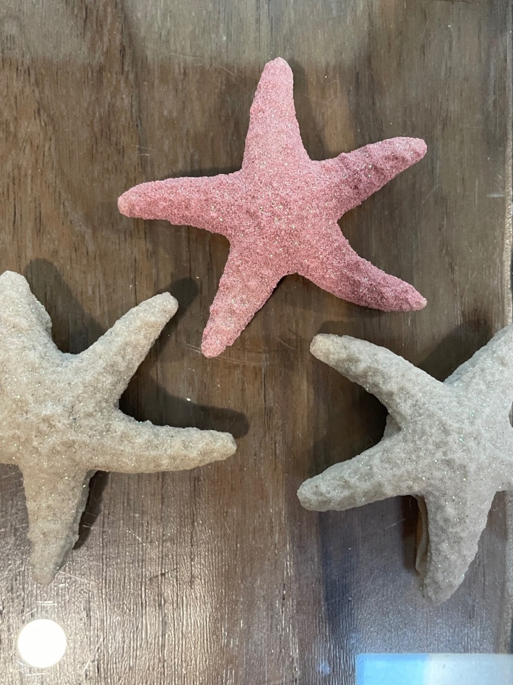 Excellent Condition 3-Piece Set Sand Starfish